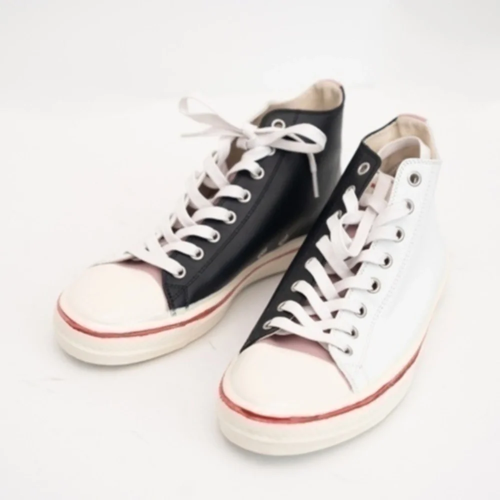 Marni. New! Graffiti Flatform Lace-Up‎ Sneakers.